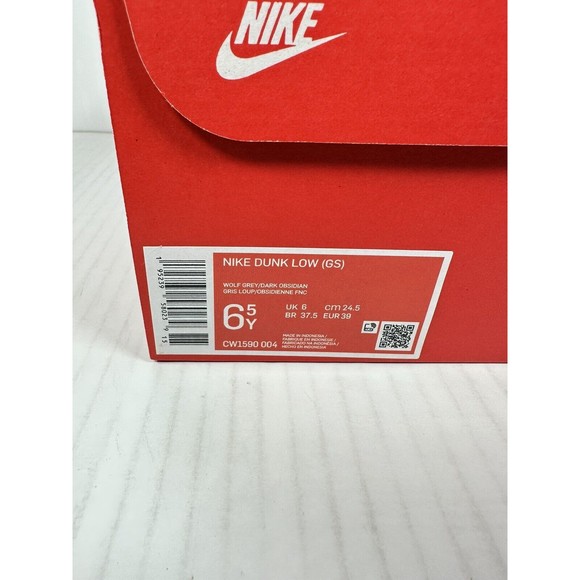 NEW Nike Dunk Low Georgetown GS CW1590-004 - Picture 8 of 8